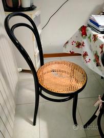 sedie usate in legno da  impagliare