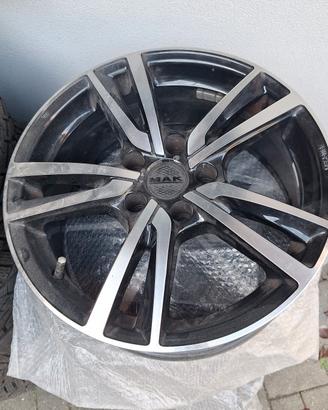 4 cerchi MAK 17" con adattatori per Renault 