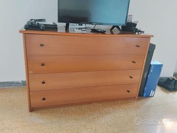 Comò 4 cassetti 