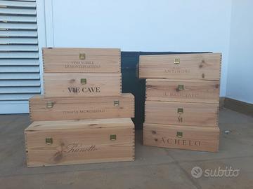 CASSETTE VINO IN LEGNO