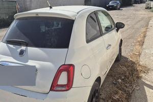 fiat  500 gpl  sinistrata marciante