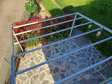 Struttura per tenda a capanno