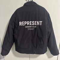 Represent Owners Club Puffer Jacket Nero