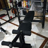 PANCA CON SUPPORTO X LEG CURL ED EXTENSION