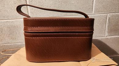 Beauty Case Vintage in Ecopelle
