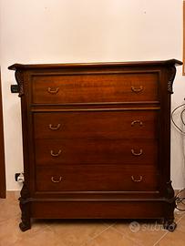 Cassettone con ribalta