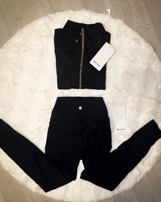 Completo Lululemon nero taglia S