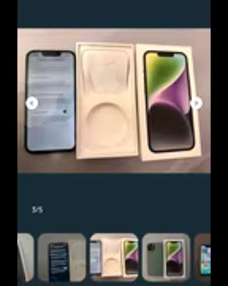 Iphone 14 grigio 88%bateria