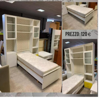 Mobile parete con letto singolo Usato S-289