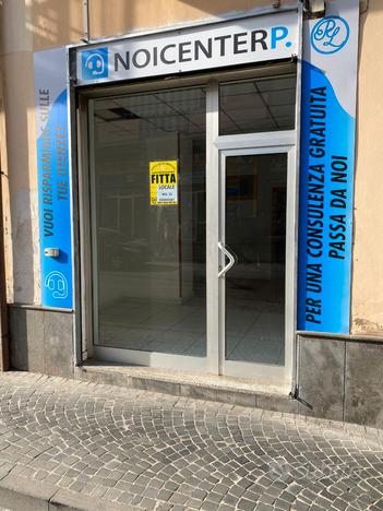 Locale commerciale mq 40 fronte strada