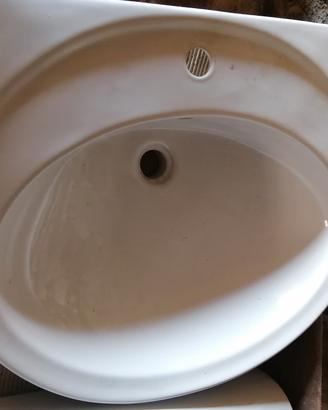 Lavabo a colonna Galassia