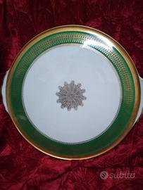 PIATTO PORTA TORTE IN CERAMICA NUMERATO