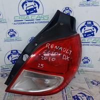 RENAULT CLIO 2010 FANALE POSTERIORE DX