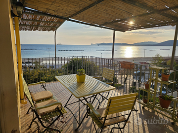 Alghero mansarda fronte mare spiaggia del Lido
