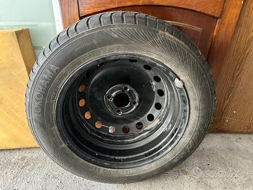 Cerchione ruota di Scorta 15" con Pneum 185/65R15
