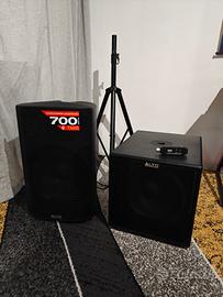Impianto Audio professionale.
