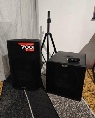 Impianto Audio professionale.