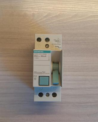 Siemens 5SM3 312-0WM – Differenziale 25A 30mA 2P
