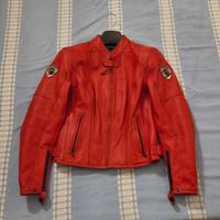 Giacca moto in pelle Suomy lady