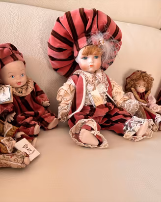 collezione bambole ceramica capodimonte