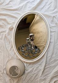 Specchio con lampada - 2 pezzi