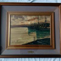 Quadro olio su tela Aldo Pironti