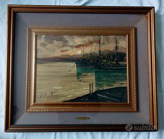 Quadro olio su tela Aldo Pironti