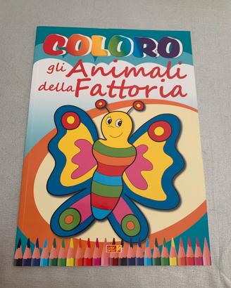 Coloro gli animali della fattoria