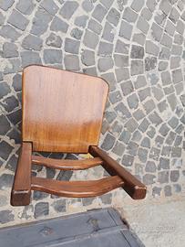sedia in massello