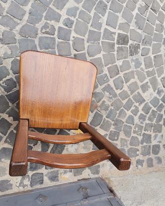sedia in massello