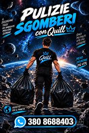 Pulizie e sgomberi con Quill