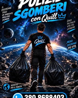 Pulizie e sgomberi con Quill