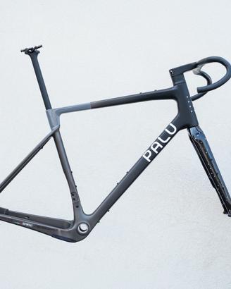 KIT TELAIO CARBONIO GRAVEL ARTIGIANALE PALU Size 5