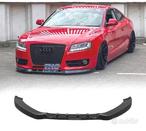 SPOILER LIP AUDI A5 S LINE 07-12 NERO LUCIDO