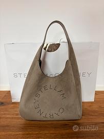 Borsa Hobo Grande con Logo Stella McCartney