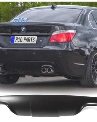 DIFFUSORE BMW E60 E61 LOOK M DOPPIA USCITA OO---OO