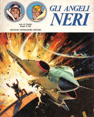 Fumetto francese Tanguy Laverdure Gli angeli neri