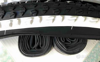 1 COPERTONE bici mtb  24 X 2.00 + 2 Camere d'Aria