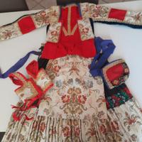 Costume Sardo bimba 1-2 anni 