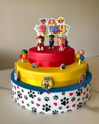 Torta in gomma EVA Paw Patrol