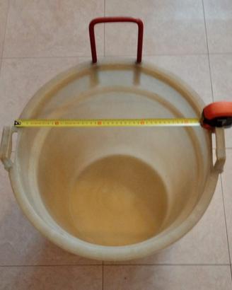 Mastello tinozza in plastica