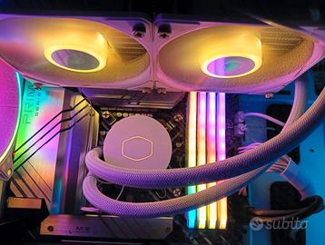 Processore i5 12600k e dissipatore a liquido.