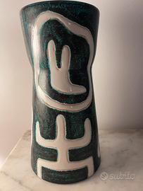 Vaso vintage Vittoria Mazzotti (V.M.) Albisola