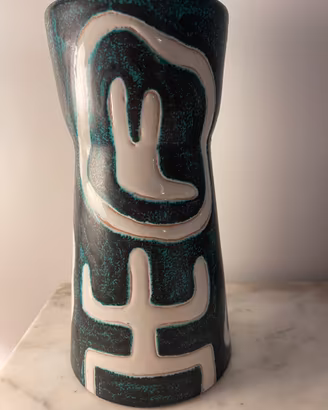 Vaso vintage Vittoria Mazzotti (V.M.) Albisola