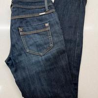 Jeans dritti Sisley blu scuro 100% cotone donna