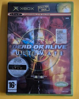 DEAD OR ALIVE ULTIMATE Xbox Original - ITA Sealed