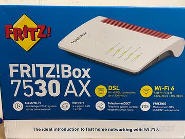 FRITZ!Box 7530 AX Wi-Fi 6 NUOVO sigillato