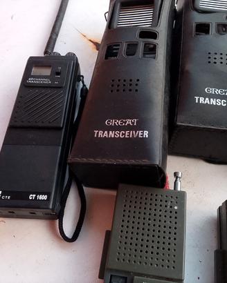 Lotto ricetrasmittenti  vintage