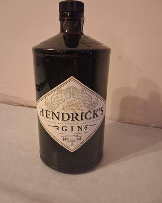 bottiglia vuota gin Hendricks da 1 lt