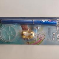 Mini Canna da Pesca Tascabile a Penna con Mulinell